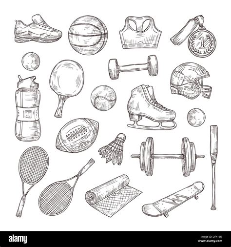 Sports equipment for baseball Stock Vector Images - Alamy