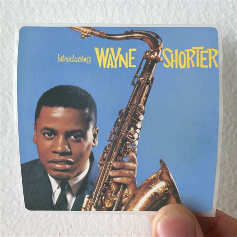 Wayne Shorter Introducing Wayne Shorter Album Cover Sticker