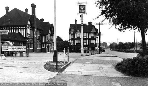 Pitsea, Railway Hotel And London Road c.1955 - Francis Frith