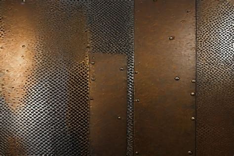 Premium AI Image | metal surface texture