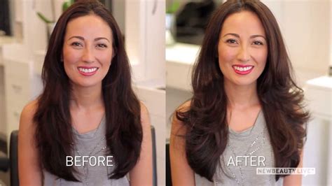 Hair Gloss Before And After | Spefashion