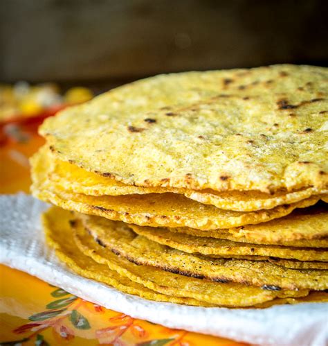 Corn Tortillas Using Homemade Masa Dough | Mexican Please