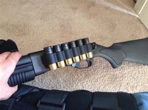 Remington 870 Tactical Upgrades, Receiver Mount Shell Holder