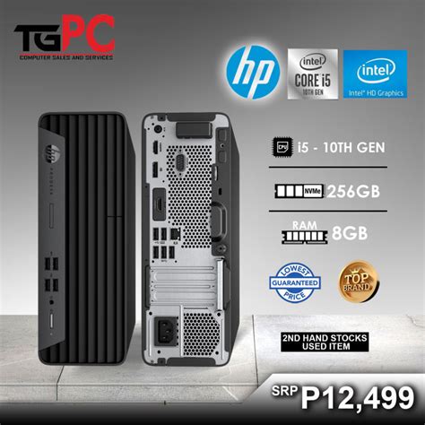 HP Prodesk 400 G7 Small Form Factor PC Intel Core i5-10500 3.1GHz 6C ...