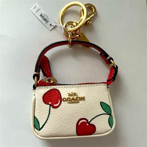 Coach | Accessories | Coach Mini Nolita Keychain Key Fob Bag Charm ...