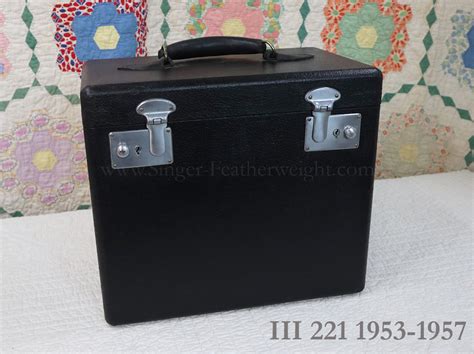 Singer Featherweight 221 Case, Vintage Original – The Singer ...