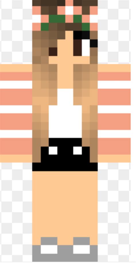 Minecraft Skins Girl 64x32 Pixels