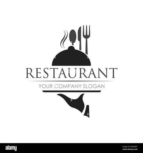 restaurant logo vector illustration design template Stock Vector Image ...