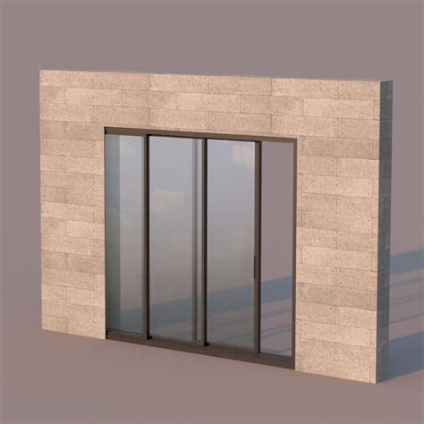 Sliding Glass Door Sketchup - Image to u