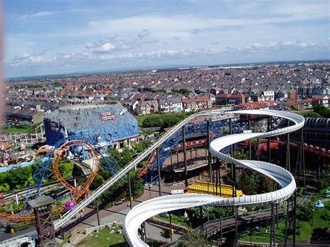 Blackpool Pleasure Beach | Blackpool pleasure beach, Blackpool england ...