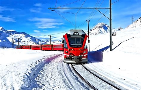 Winter experience with Bernina Express: an unforgettable trip