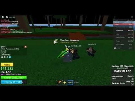 Darkblade Showcase!!! (Blox Fruit) - YouTube