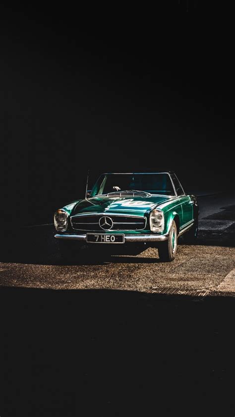 Retro, classic, Mercedes-Benz, car, 720x1280 wallpaper | Mercedes benz ...