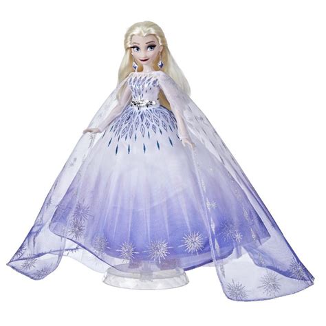 Disney's Frozen 2 Elsa Frozen Shimmer Fashion Doll, Skirt, Shoes, and ...