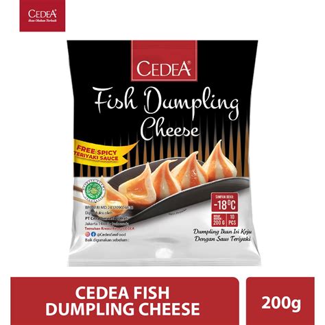 Jual Cedea Cheese Dumpling Keju 200GR Free Teriyaki Sauce Shabu Suki ...