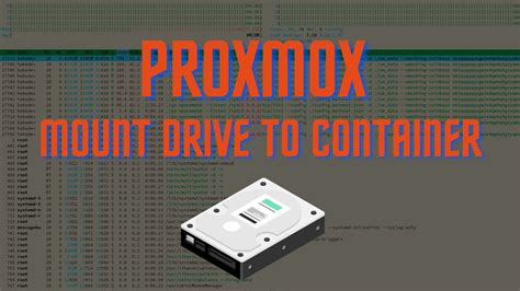 Proxmox - Pass Drive Through to Container - YouTube