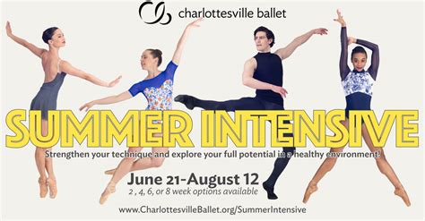 2022 Summer Intensive - Charlottesville Ballet