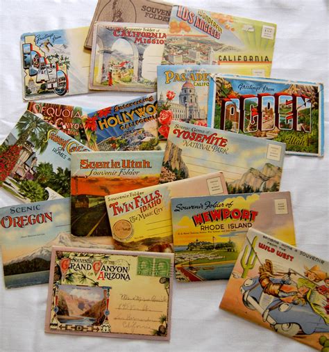 Souvenir Postcard Folders | Collectors Weekly