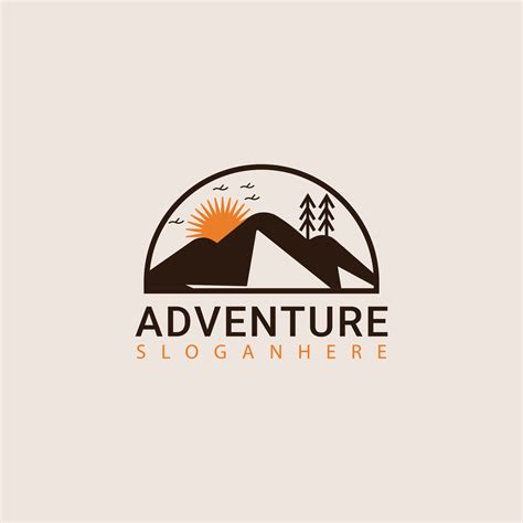 Free Adventure logo design vector template 23893928 Vector Art at Vecteezy