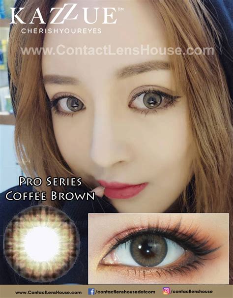 Pro Coffee Brown Contact Lenses