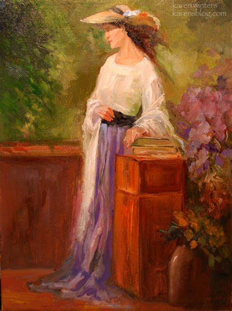 Victorian Lady – Figurative Oil Painting | Karen Winters Blog ...