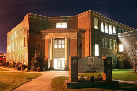 Hendersonville High School - Night Exposure - Jonathan Royal Jackson