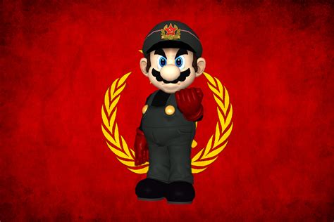 SSBWiiU Retexture: Communist Mario by TheG-Flash on DeviantArt