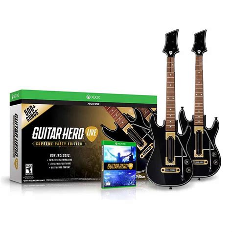 Xbox One Guitar Hero Live Supreme Party Edition