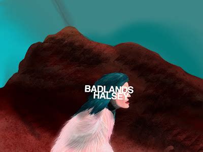 Badlands by Halsey album cover by Katt