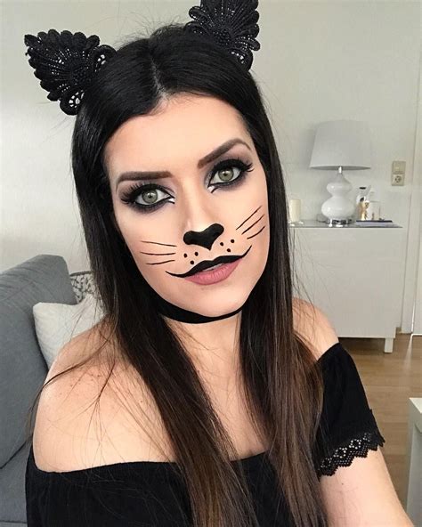 Cat makeup #makeup #halloween #halloweenmakeup #makeupideas # ...