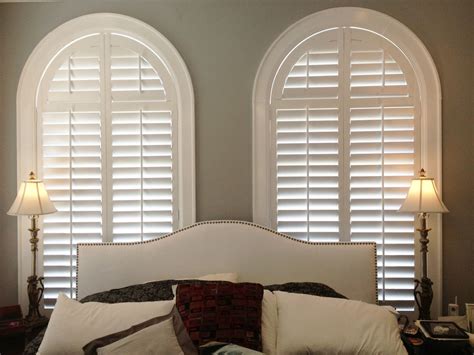 Pin on Arched Plantation Shutters