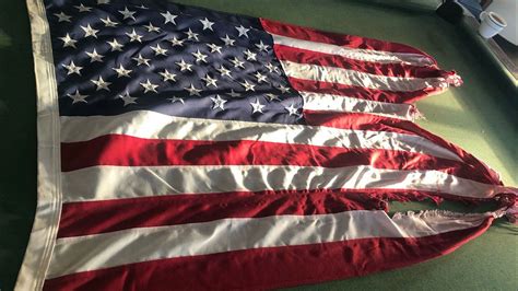 US flag that survived Hurricane Dorian will be auctioned to help storm ...