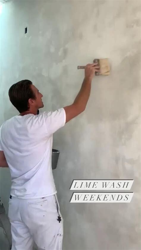 Lime Wash Walls [Video] in 2021 | Wall painting techniques, Lime wash ...