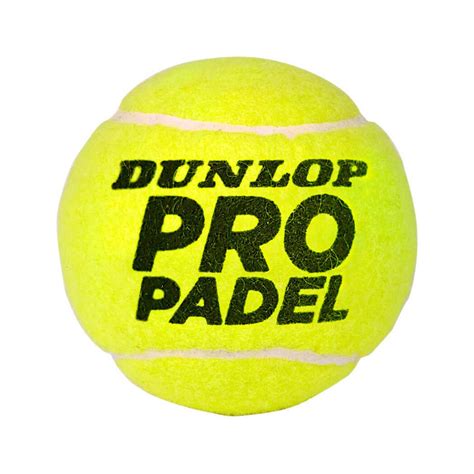 Dunlop Pro Padel Tennis Balls (3 Ball Can) - Tennisnuts.com