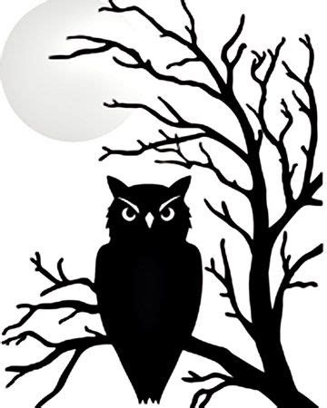 halloween owl silhouette - Google Search | Halloween silhouettes, Owl ...