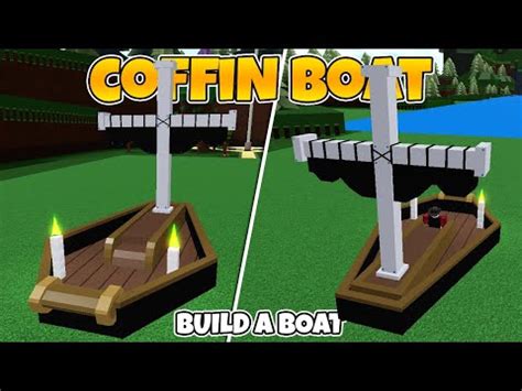 MIHAWK COFFIN BOAT MIHAWK (ONE PIECE) *TUTORIAL* | Build A Boat For ...