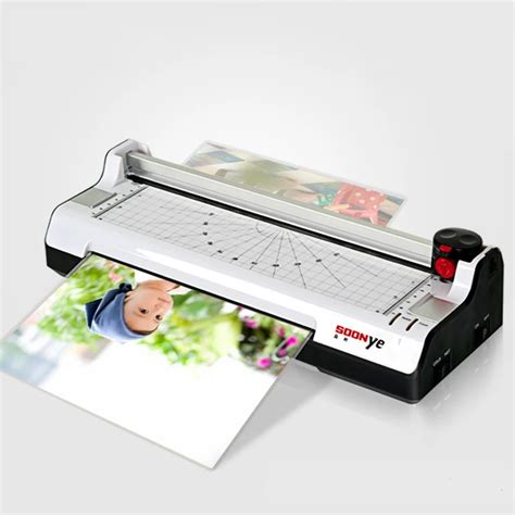 New Smart Photo Laminator A4 Trimmer Machine Sealed Plastic Laminating ...