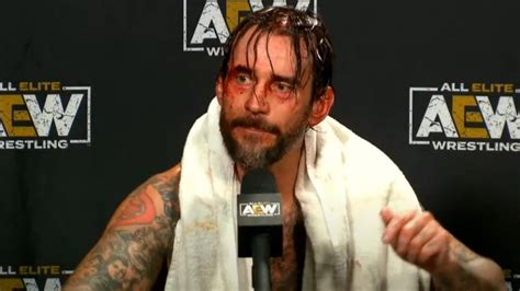 Backstage News On Heat CM Punk Has Following AEW All Out Media Scrum