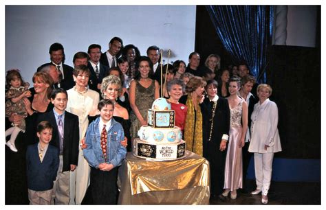 The cast of As the World Turns celebrate the shows 40th anniversary. I ...