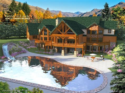 Golden Eagle Log and Timber Homes : Plans & Pricing : Plan Details ...