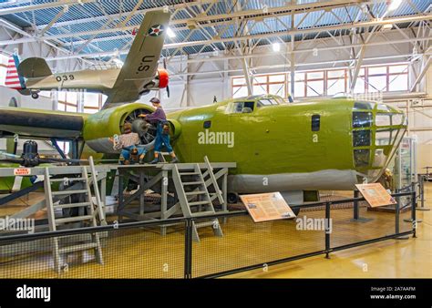 Utah, Hill Air Force Base, Hill Aerospace Museum, Consolidated B-24D ...