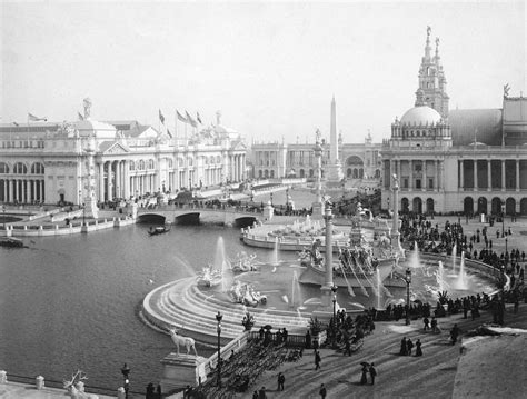 The White city Chicago Columbian exhibition from from 1893 looking like ...