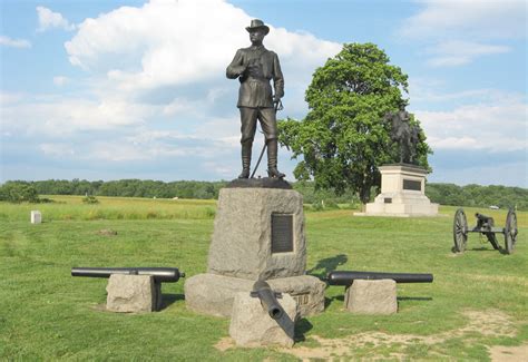 Monument to General John Buford at Gettysburg