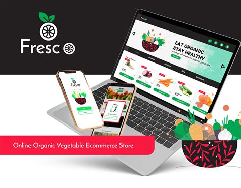 Fresco - Organic Online Delivery Service on Behance