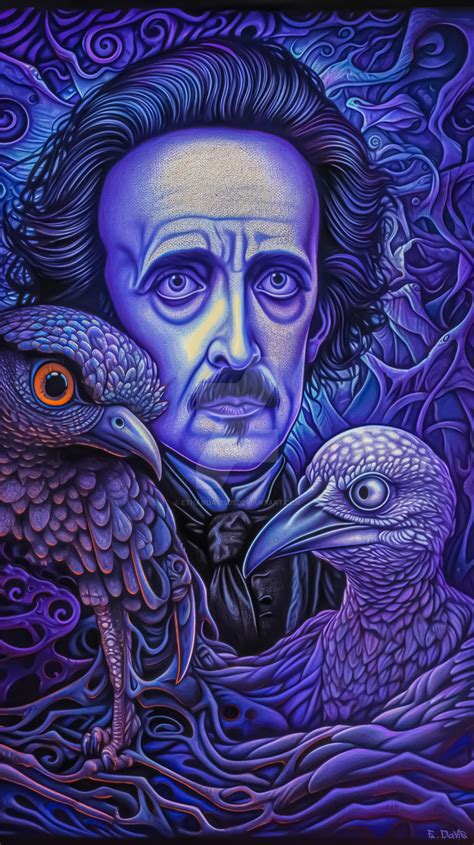 Edgar Allan Poe by EthanDavis01 on DeviantArt