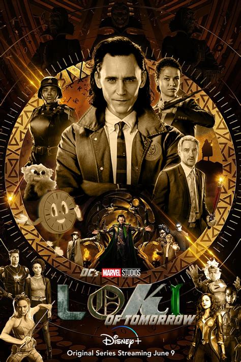 DC & Marvel Studios Presents - Loki of Tomorrow Crossover Poster ...