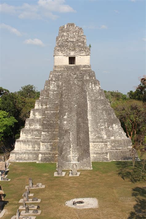 Tikal, Temple I - a photo on Flickriver