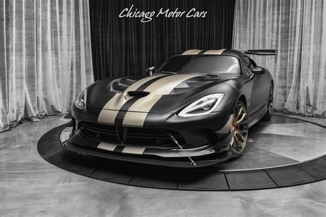 2017 Dodge Viper GTC ACR Extreme Aero VERY SPECIAL FACTORY BUILD ...