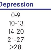 Depression Anxiety and Stress Scale severity ratings | Download ...