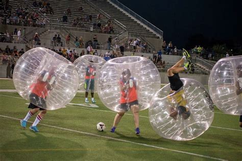 Unique bubble soccer growing in popularity